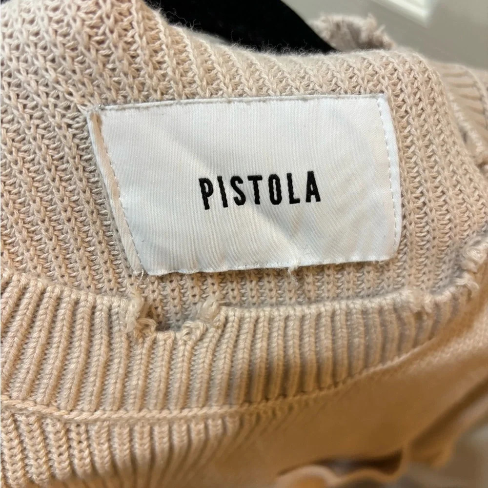Pistola Darya Distressed Oversized Sweater - Picture 9 of 9